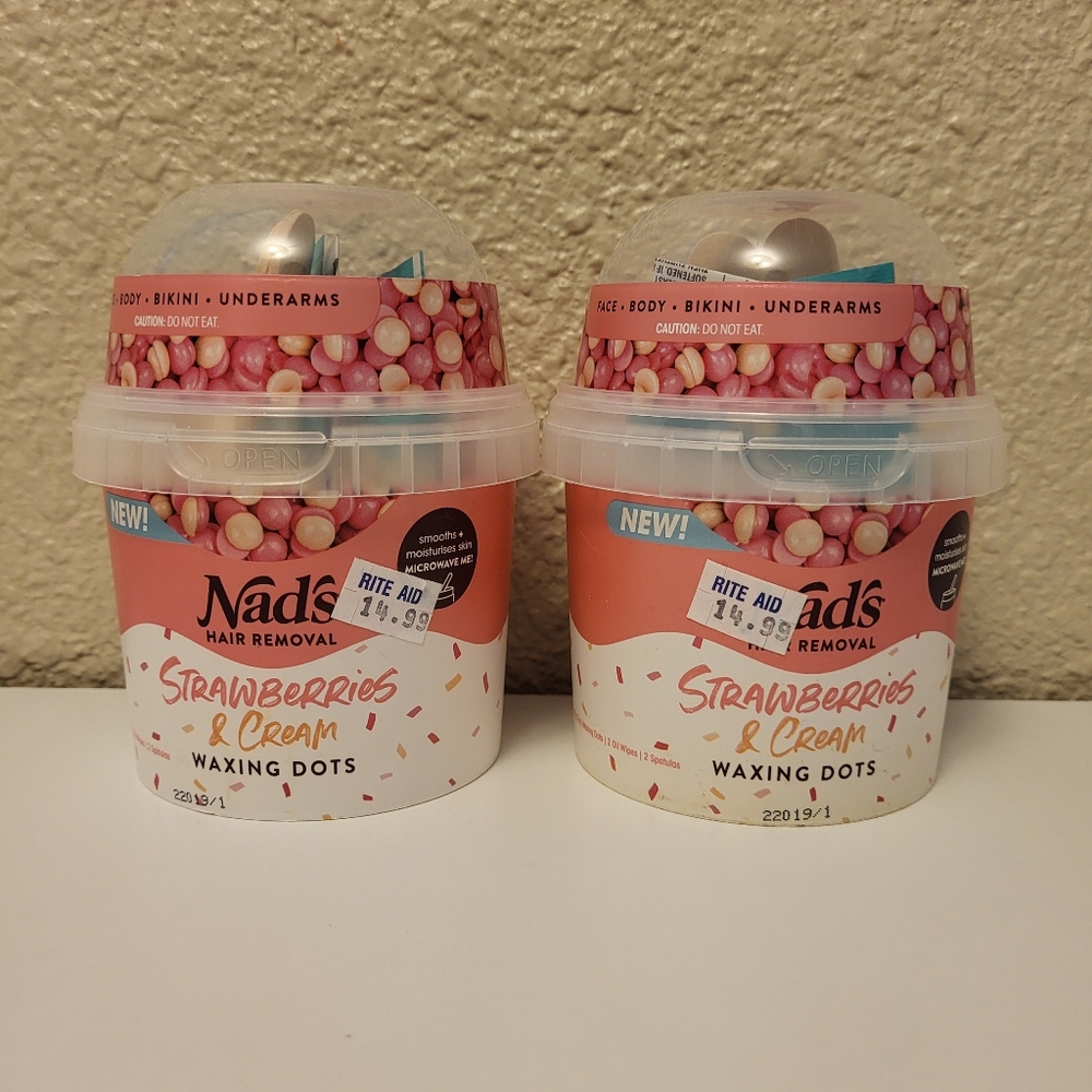 NWT Two Nad's Hair Removal Waxing Dots